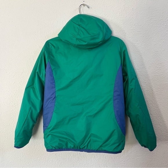 The North Face blue green reversible hooded jacket - Picture 5 of 10